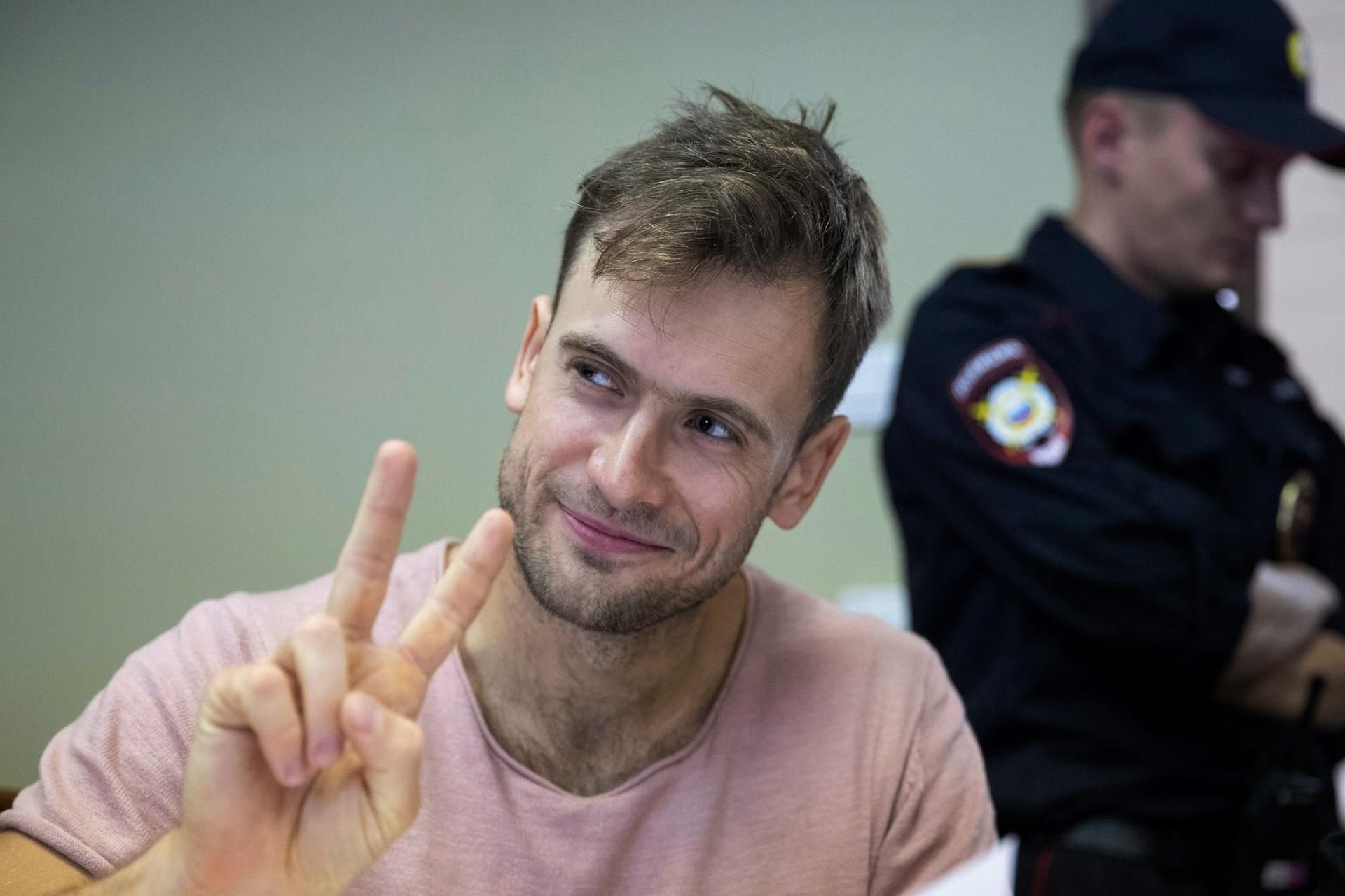 Piotr Wersilow, Mitglied der russischen Polit-Punk-Band Pussy Riot, soll vergiftet worden sein.