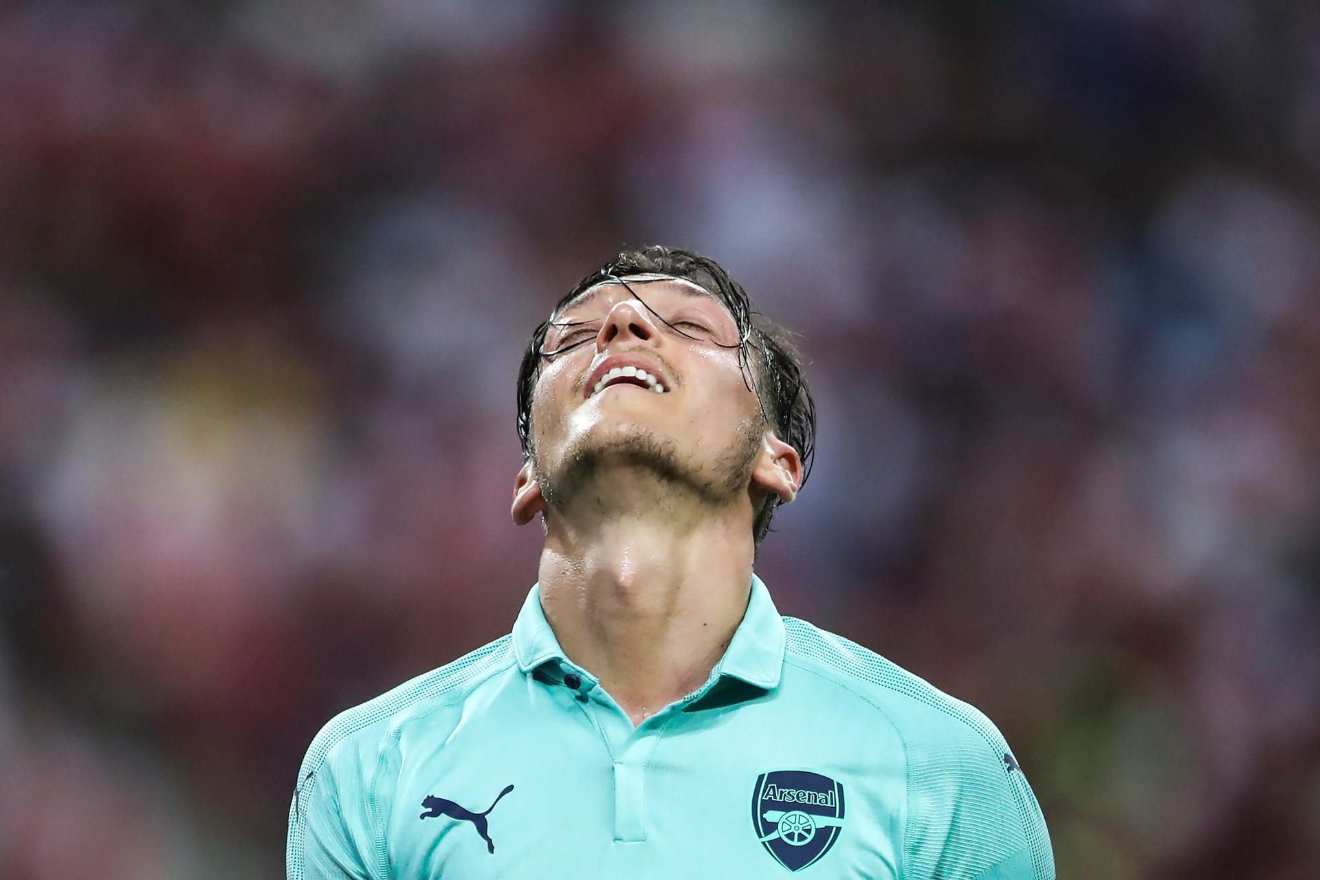 Mesut Özil im Dress des FC Arsenal.