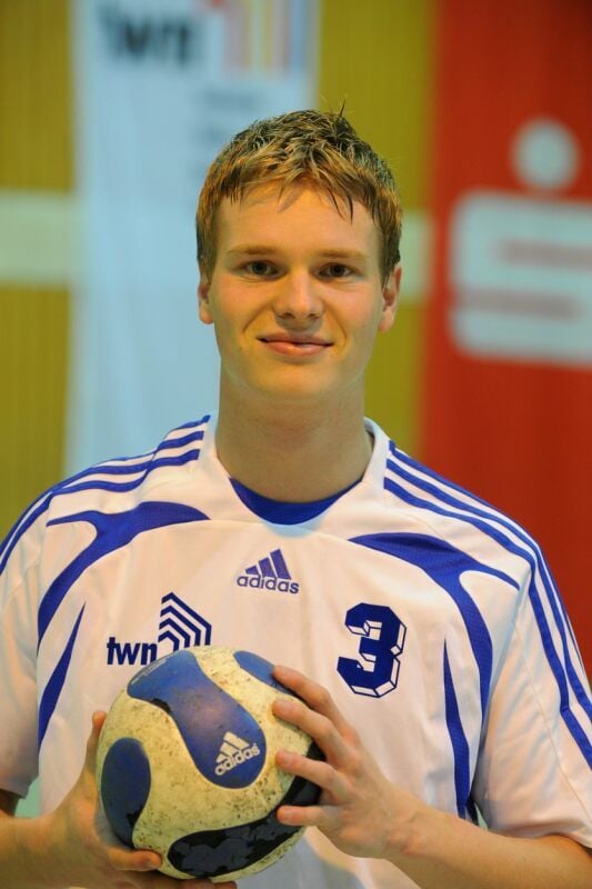 So fing Beneckes Karriere beim HSV Naumburg-Stößen 2009 an.