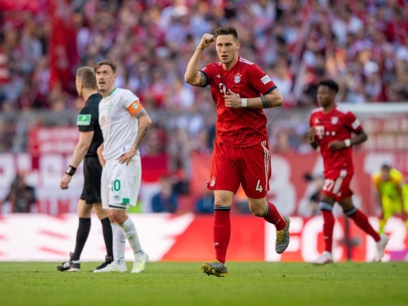 Sorgte mit seinem Tor für den Sieg gegen Bremen: Bayerns Niklas Süle. Foto: Lino Mirgeler