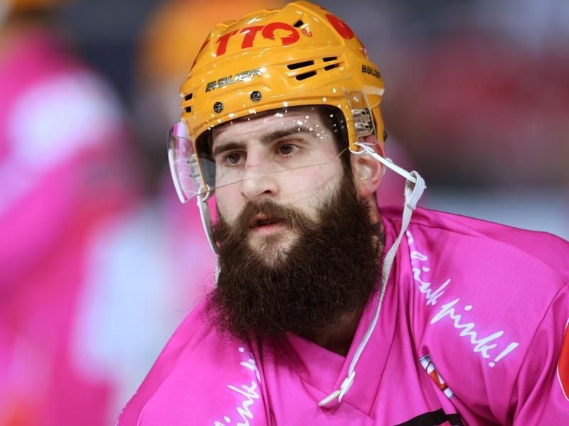 Cody Lampl steht vor einem Wechsel zu den Adler Mannheim. Foto: Tobias Hase