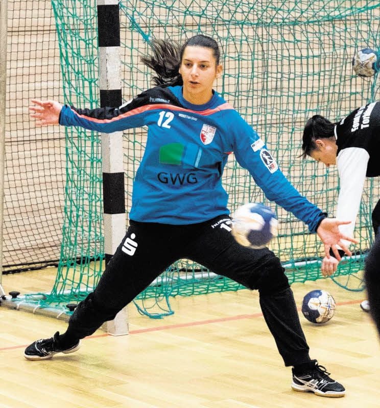 Die neue Stammtorhüterin bei den Wildcats: Anica Gudelj aus Kroatien.