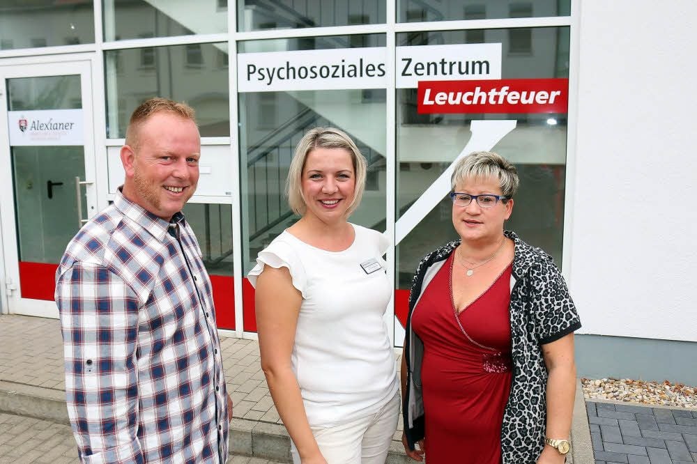 Im neuen Zentrum arbeiten Daniel Grafe, Anne Timmerhans und Anja König (v. l.).