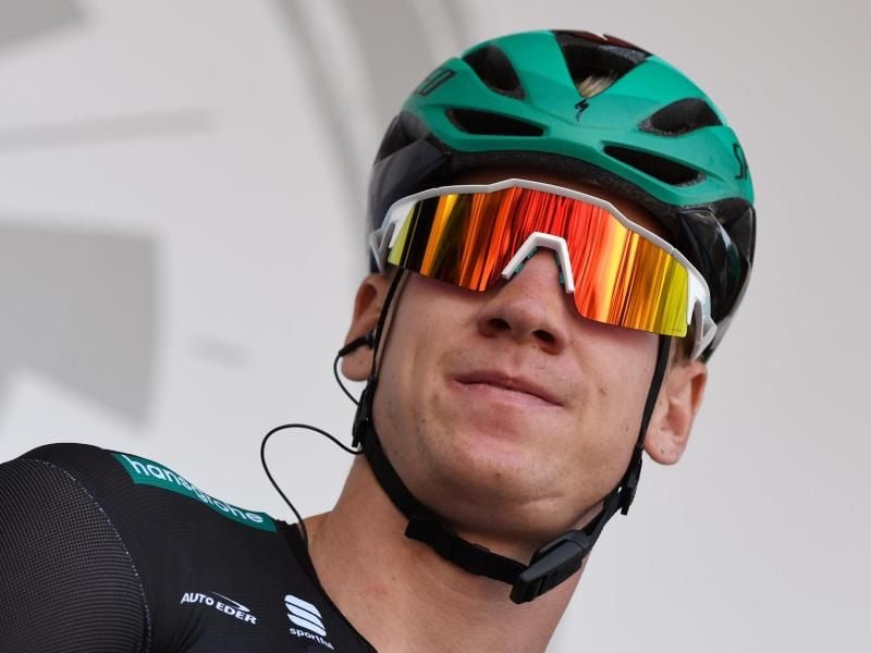 Wurde bei der 9. Vuelta-Etappe nachträglich zum Sieger erklärt: Pascal Ackermann. Foto: Bernd Thissen/dpa