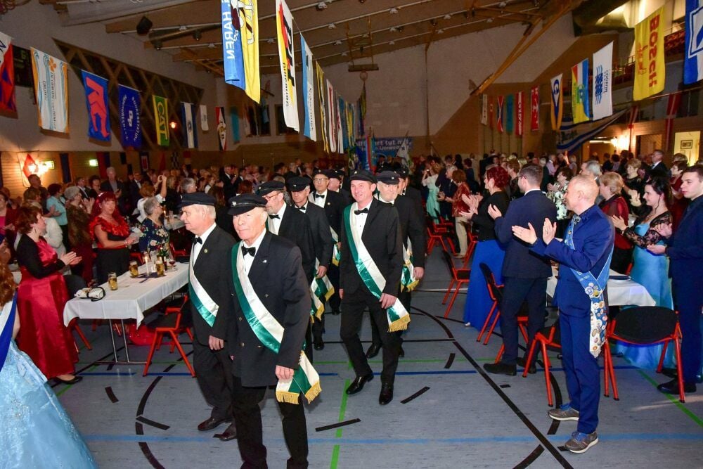 In der Elbe-Rossel-Halle wurden beim Schifferball (hier im Vorjahr) immer rauschende Fest gefeiert.