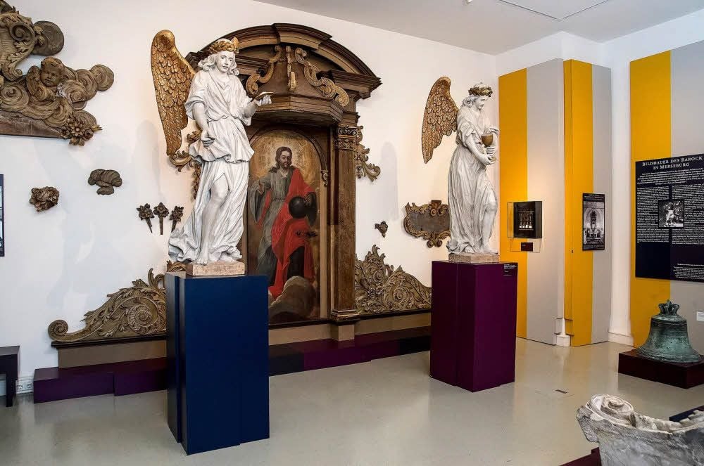 Das Kulturhistorische Museum Merseburg vermittelt Stadt- und Adelsgeschichte.