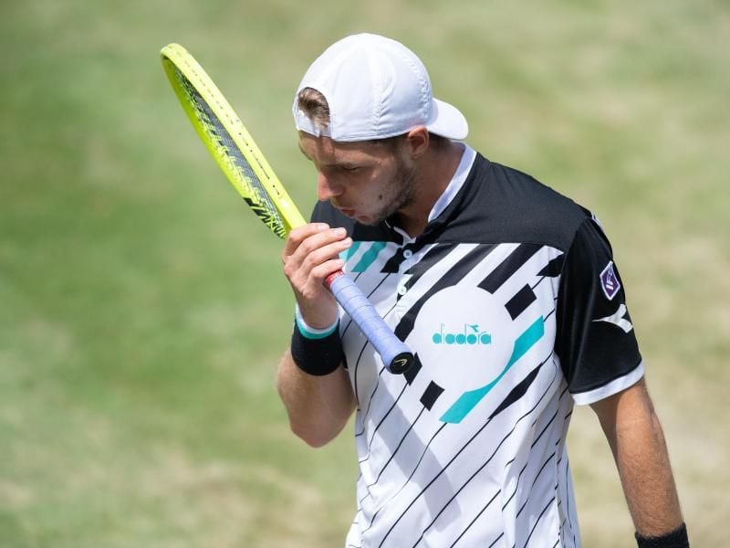 Reist selbstbewusst nach Halle: Jan-Lennard Struff. Foto: Silas Stein