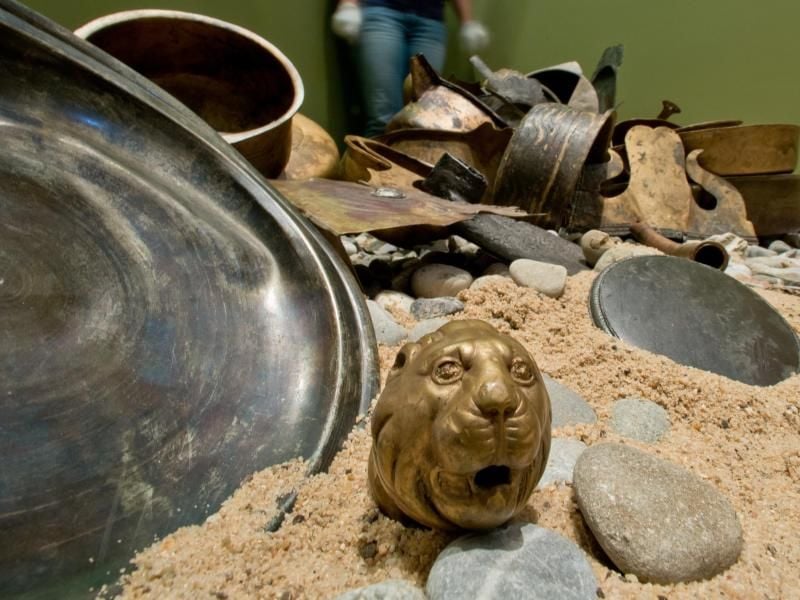 Der „Barbarenschatz” aus Neupotz bei Speyer versank vor über 1700 Jahren in den Fluten des Rheins und wurde Anfang der 1980er Jahre entdeckt. Foto: Daniel Karmann