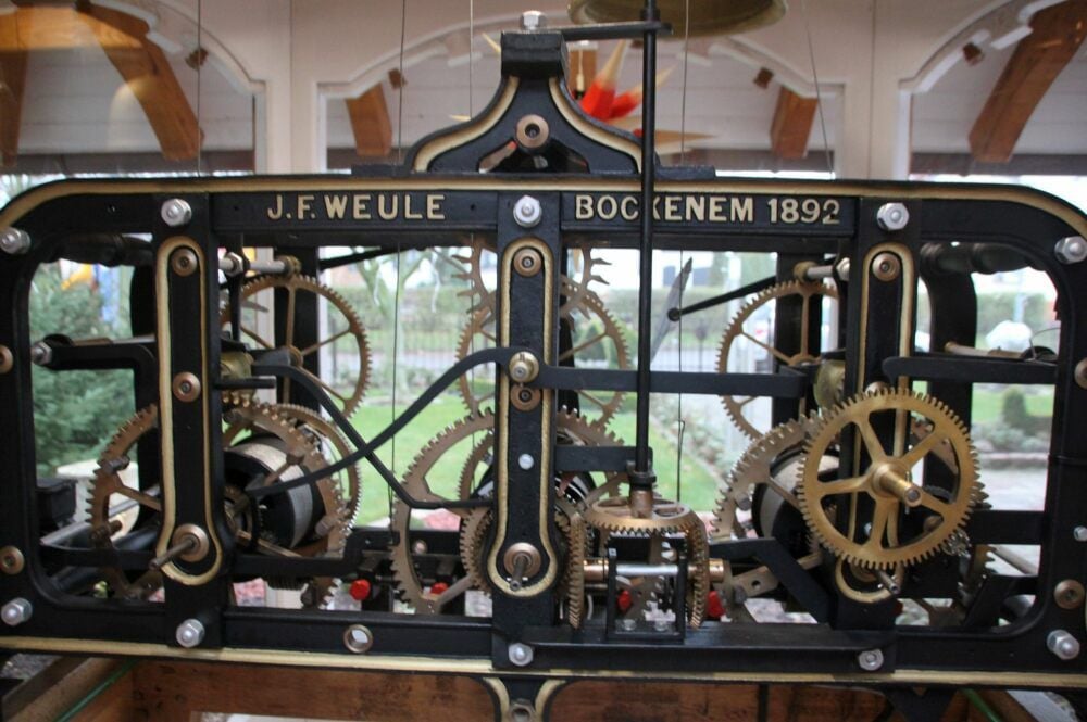 Das Uhrwerk aus dem Jahr 1892