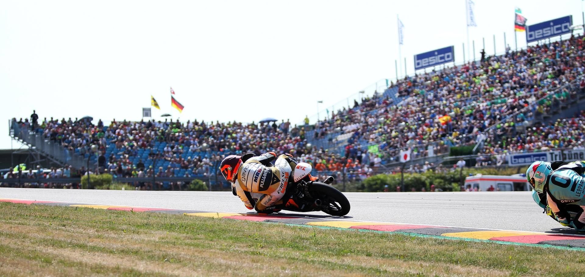 Auf dem Sachsenring in Hohenstein-Ernstthal finden im Juli Renne der Motorrad-WM statt.