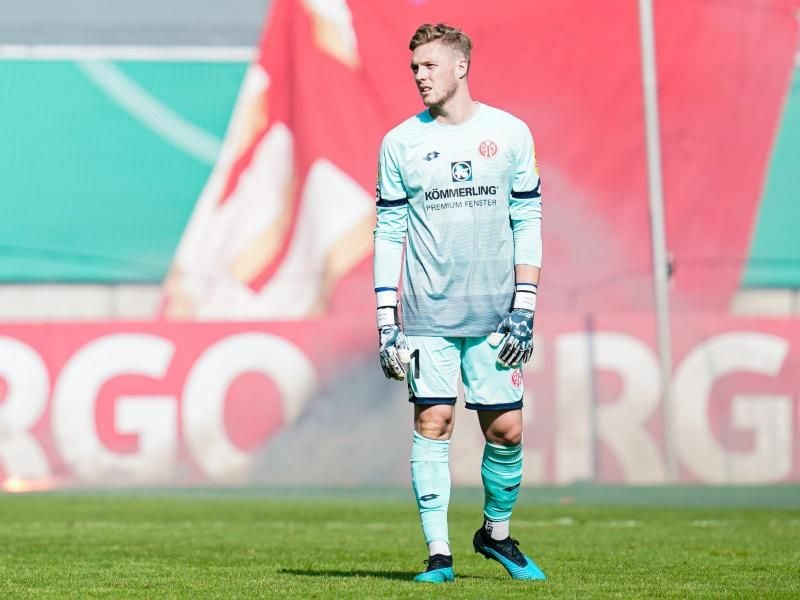 Wechselt auf Leihbasis von Mainz nach Freiburg: Florian Müller. Foto: Uwe Anspach/dpa