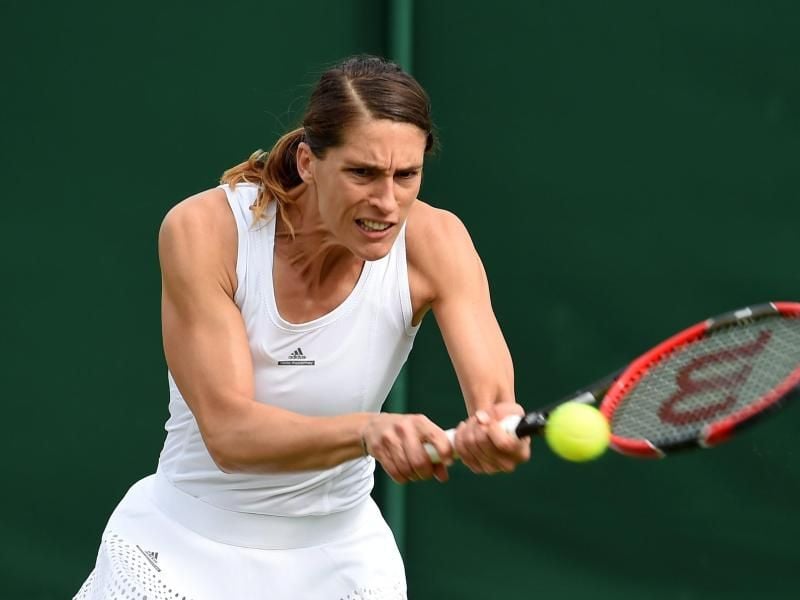 Auch Andrea Petkovic schied in Wimbledon aus. Foto: Gerry Penny/epa