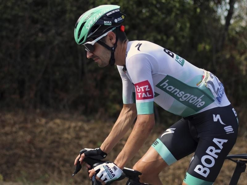 Wird nicht bei der Spanien-Rundfahrt an den Start gehen: Emanuel Buchmann. Foto: Thibault Camus/AP/dpa