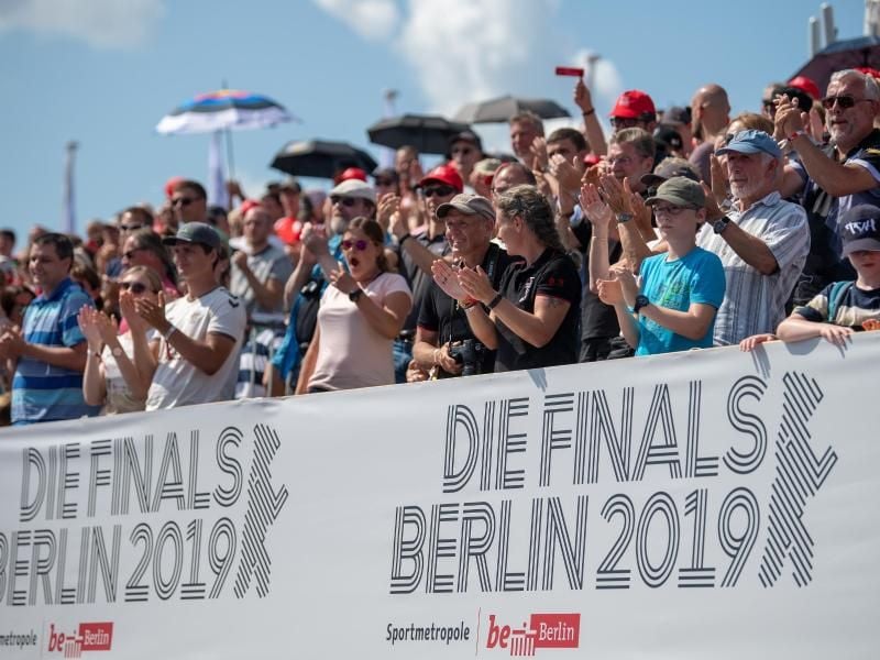 Große Resonanz: Die Finals 2019 lockten zahlreiche Zuschauer zu den Sportstätten in Berlin. Foto: Monika Skolimowska/dpa-Zentralbild