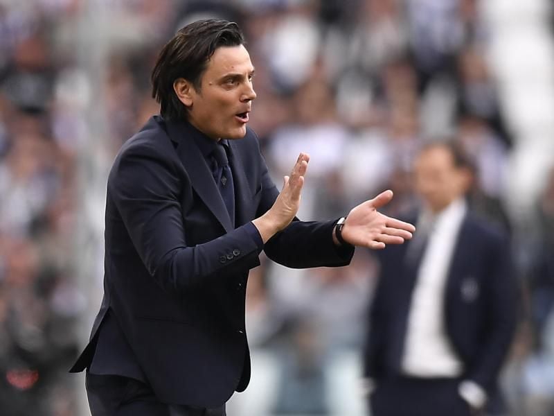 Trainer Vincenzo Montella und der AC Florenz haben sich getrennt. Foto: Fabio Ferrari/Lapresse via ZUMA Press/dpa