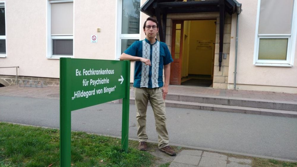 Seine baldigen Kollegen im Neinstedter Krankenhaus hat Antonio Lazo schon kennengelernt. Jetzt besucht er einen Sprachkurs.
