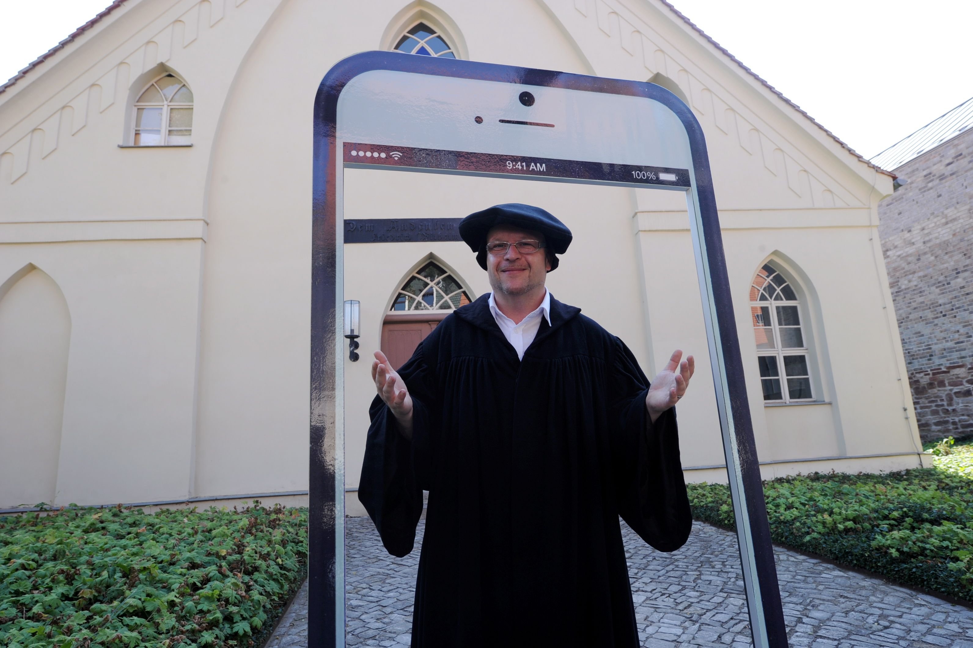 So wirkt die App "Luther virtuell", die die Standortmarketing-Gesellschaft Mansfeld-Südharz ins Leben gerufen hat.