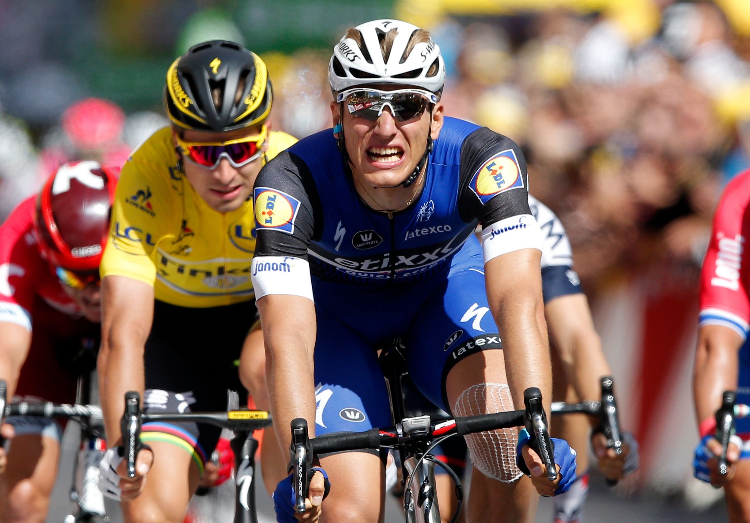 Marcel Kittel im Ziel