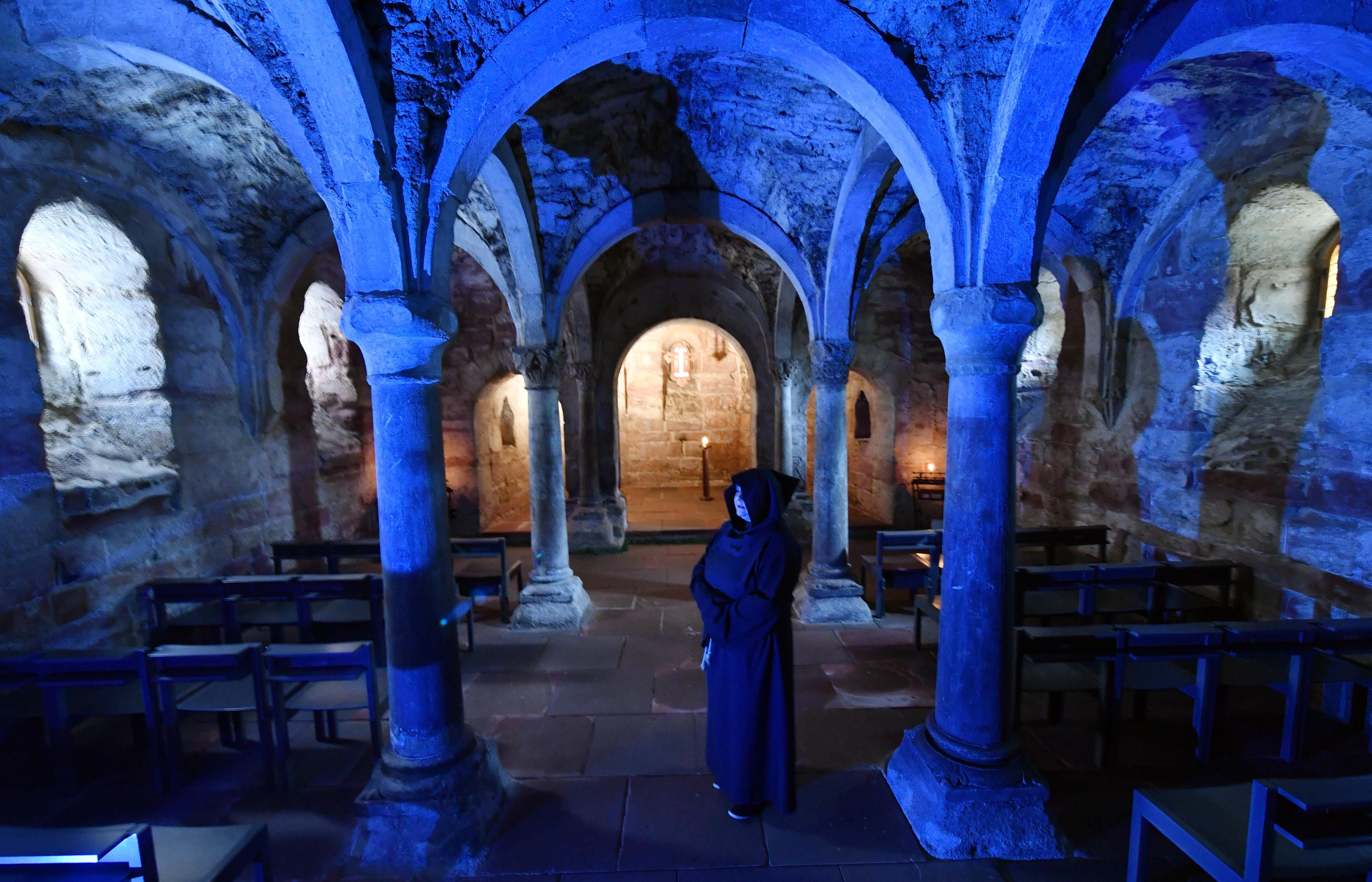 Die noch erhaltene Krypta der Klosteranlage aus dem 13. Jahrhundert zeugt heute von der großen Zeit des Ortes Memleben