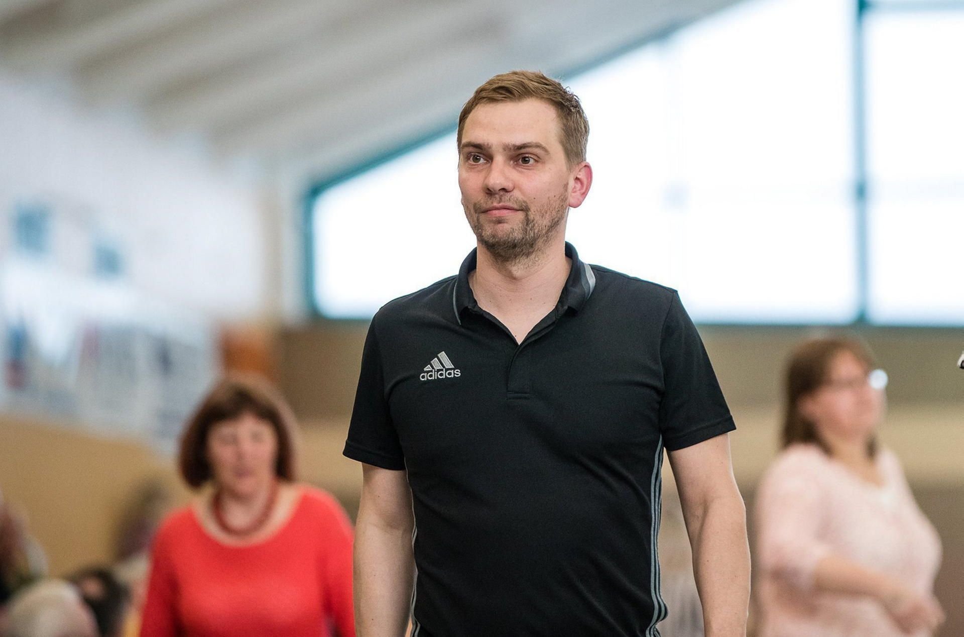 Martin Ostermann, Trainer des Handball-Drittligisten SV Anhalt Bernburg