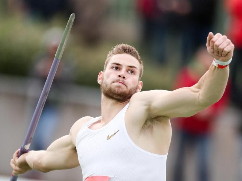 Speerwurf-Weltmeister Johannes Vetter hat sich wieder verletzt. Foto: Jan Woitas
