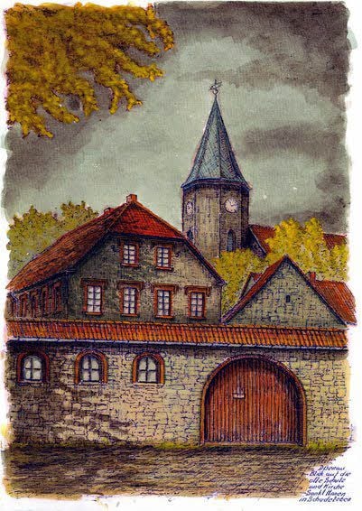 Die alte Schule von Schadeleben war einst auch Rathaus.