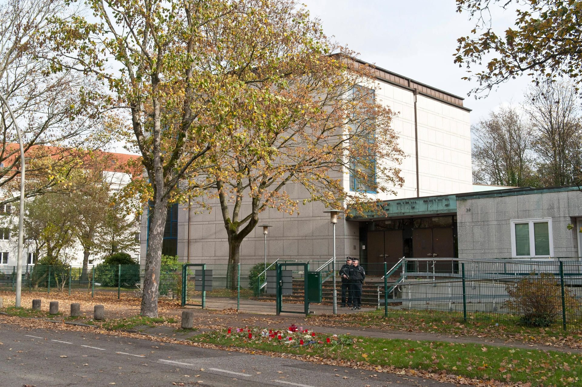 Eine Synagoge Hohe Weide in Hamburg.