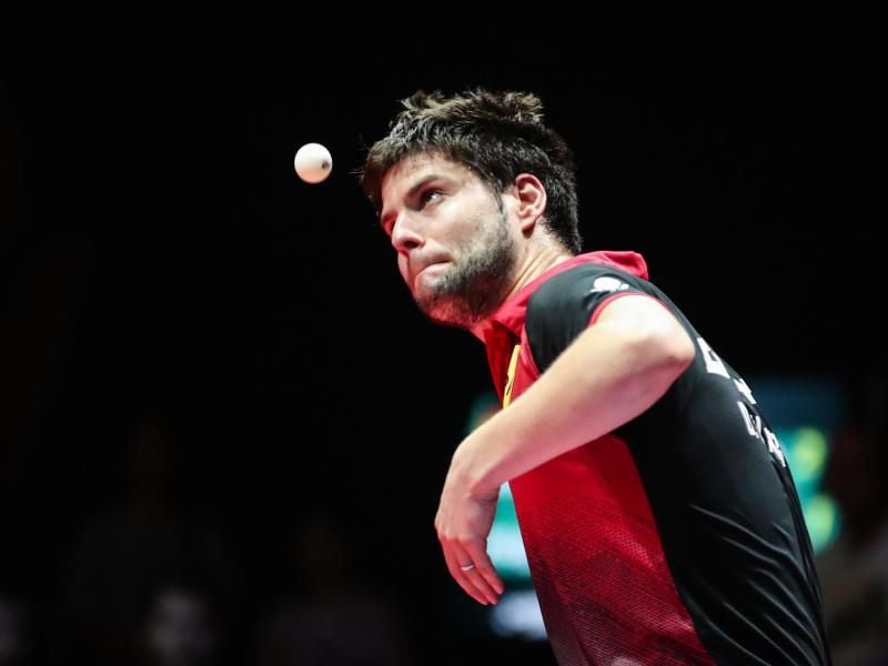 Dimitrij Ovtcharov verpasste bei den Czech Open seinen ersten World-Tour-Erfolg in dieser Saison. Foto: Shan Yuqi/Xinhua