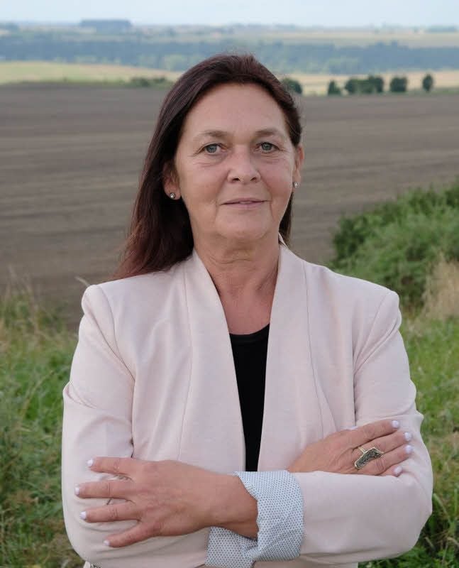 Evelyn Nitsche will für die AfD in den Bundestag. Sie ist Eurokritikerin und Tierschützerin.