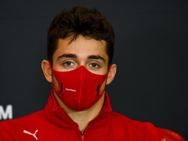 Würde sich über Mick Schumacher in der Formel 1 freuen: Ferrari-Pilot Charles Leclerc. Foto: Mark Sutton/Pool Motorsport Images/AP/dpa