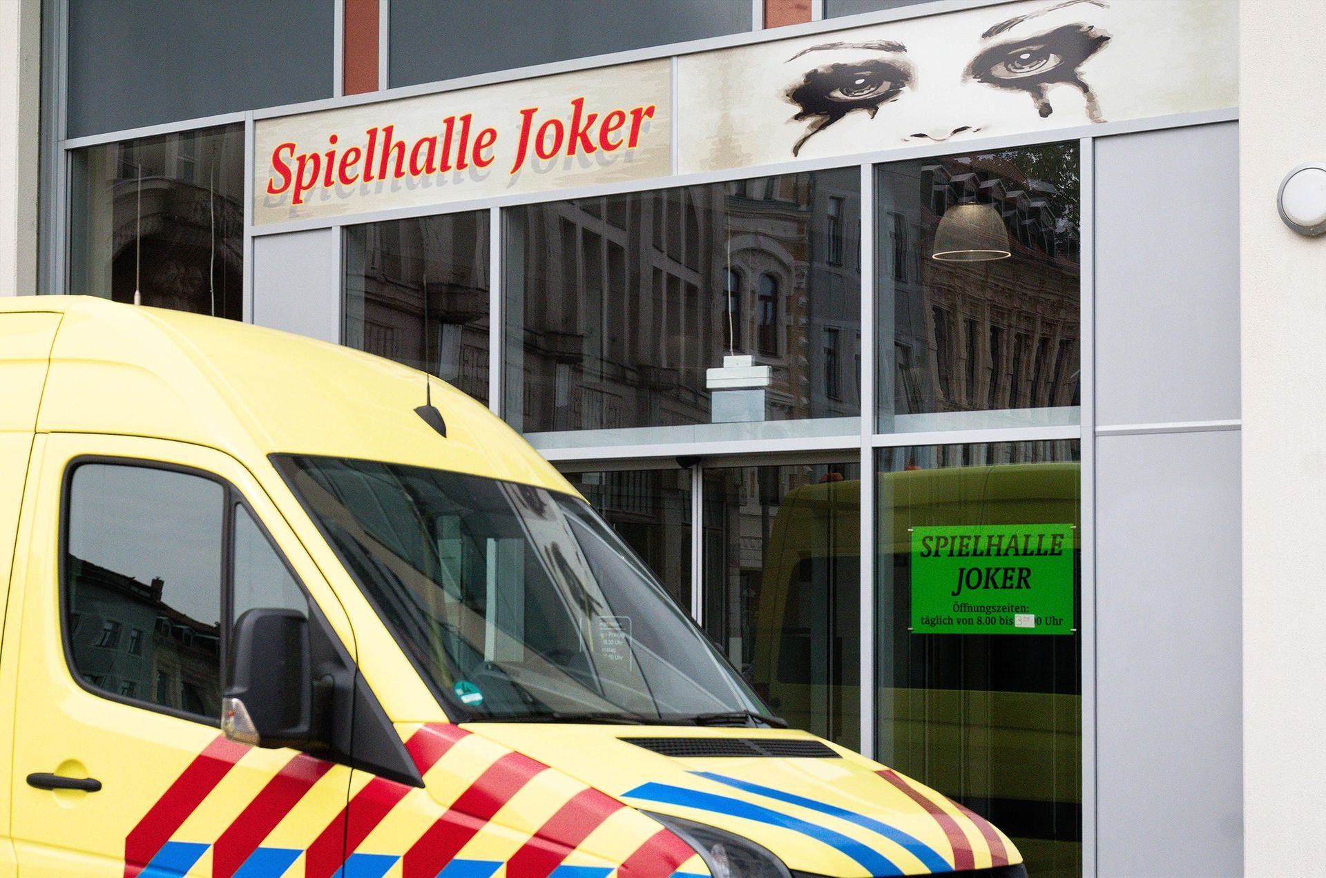 Die Spielhalle „Joker“ in Merseburg wurde in der Nacht zu Freitag überfallen.