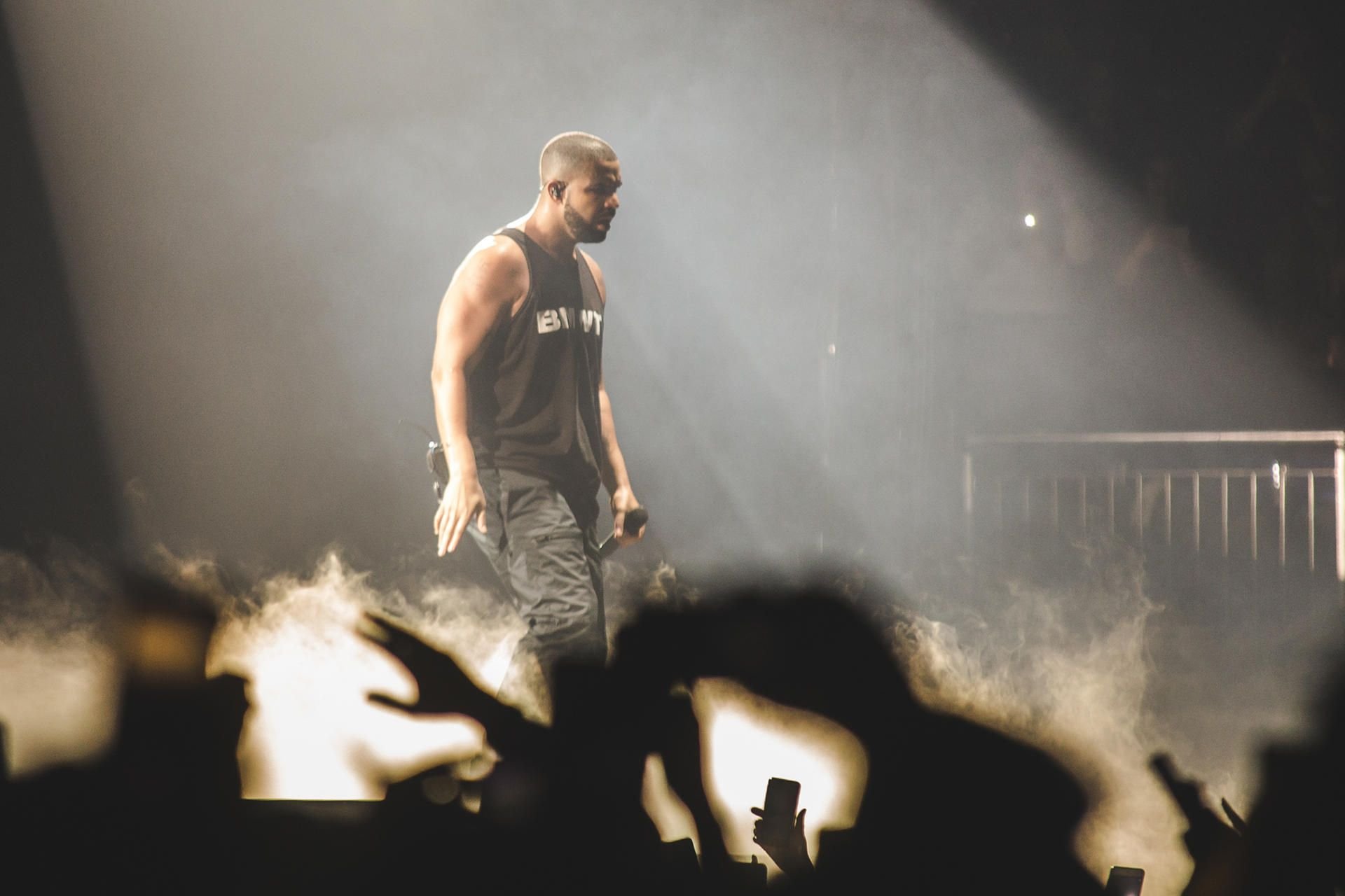 Drake beim Konzert seiner aktuellen „Boy Meets World“-Tour.