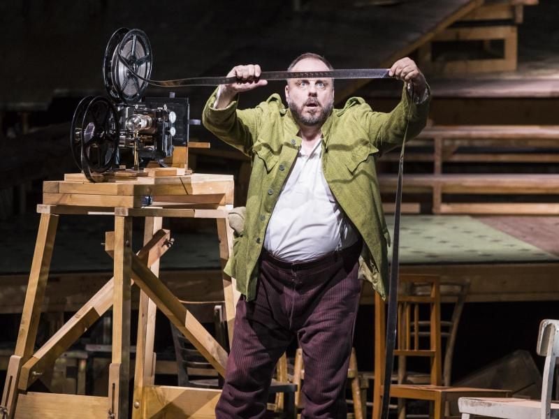 Matthias Goerne als Wozzeck in Salzburg. Foto: Neumayr/Leo