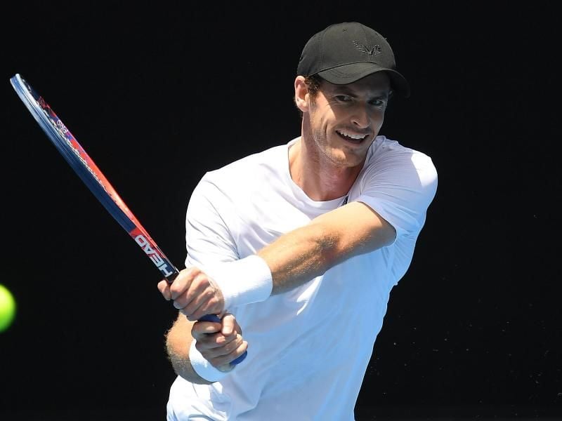 Andy Murray wird in Wimbledon wohl nicht im Einzel antreten. Foto: Julian Smith/AAP