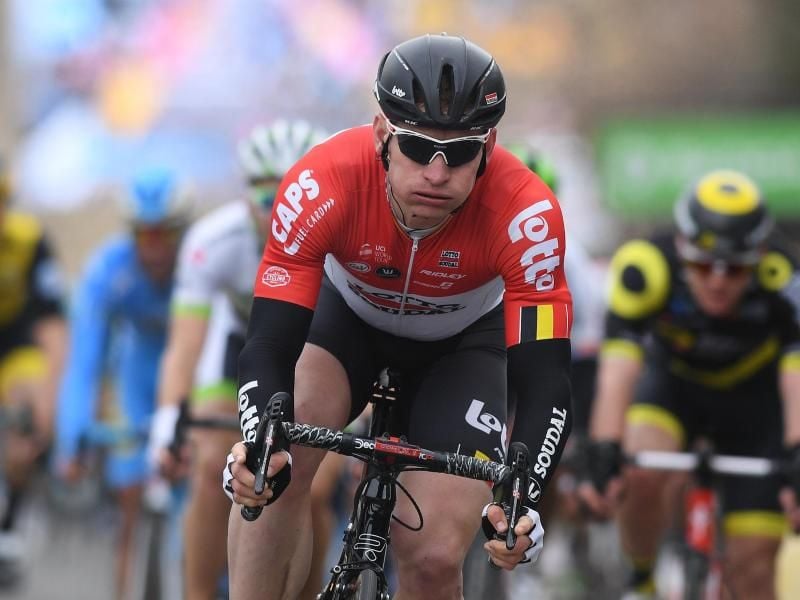 André Greipel bringt sich für die Tour de France in Form. Foto: David Stockman/BELGA
