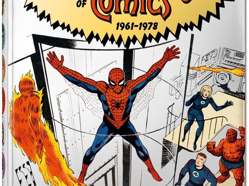 „Das Marvel-Zeitalter der Comics” zeigt die schönsten Cover aus dem Silbernen Zeitalter der bunten Hefte. Foto: Taschen Verlag