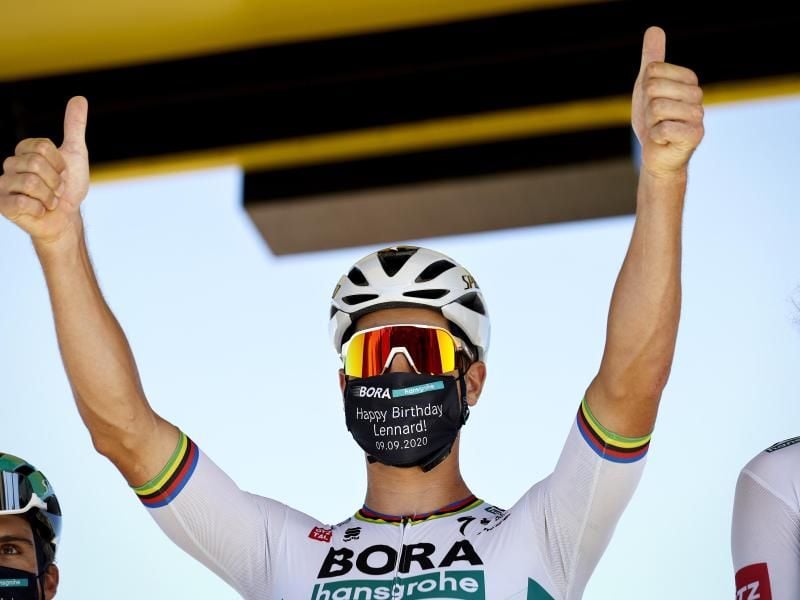 Fährt dem Grünen Trikot in diesem Jahr bei der Tour de France hinterher: Peter Sagan. Foto: Pool/BELGA/dpa
