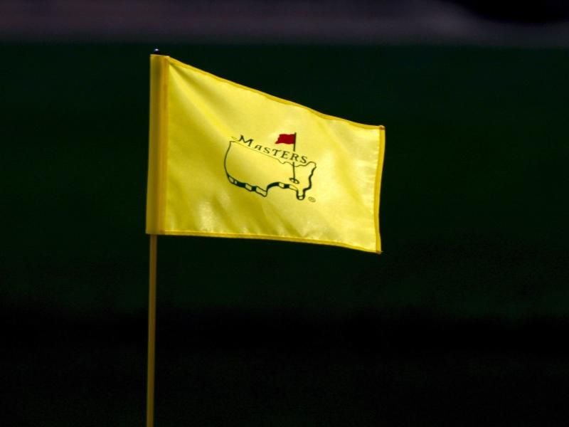 Gewitterwolken über Augusta: Die erste Runde des 84. Masters ist unterbrochen worden. Foto: epa Matt Campbell/DPA/dpa