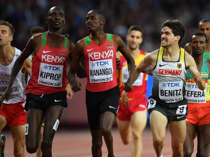 Elijah Manangoi aus Kenia hat gegen die strengen Auflagen der täglichen Meldepflicht verstoßen. Foto: picture alliance / Bernd Thissen/dpa