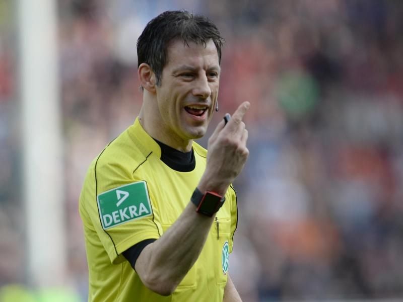 Schiedsrichter Wolfgang Stark hat am 19. März seinen 339. Bundesligaeinsatz. Foto: Patrick Seeger