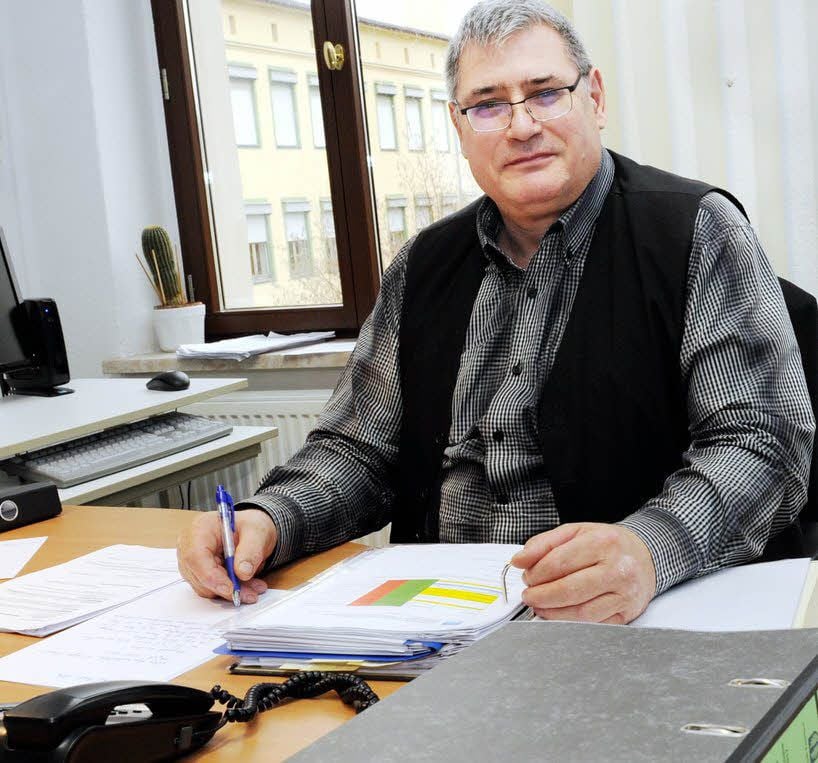 Götz Lehmann arbeitet stundenweise weiter.