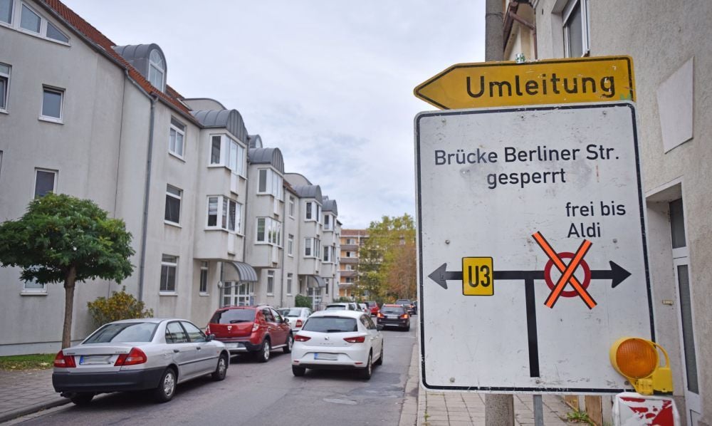 Umleitung heißt es ab Donnerstag.