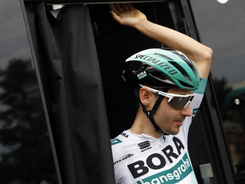 Deutsche Hoffnung im Gesamtklassement: Emanuel Buchmann. Foto: Christophe Ena/AP
