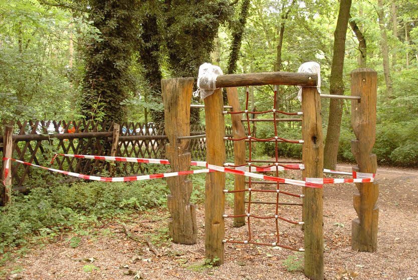Der Spielplatz im Stadtwald ist ein beliebtes Ziel für Kinder und Familien. Doch die Geräte müssen saniert werden.