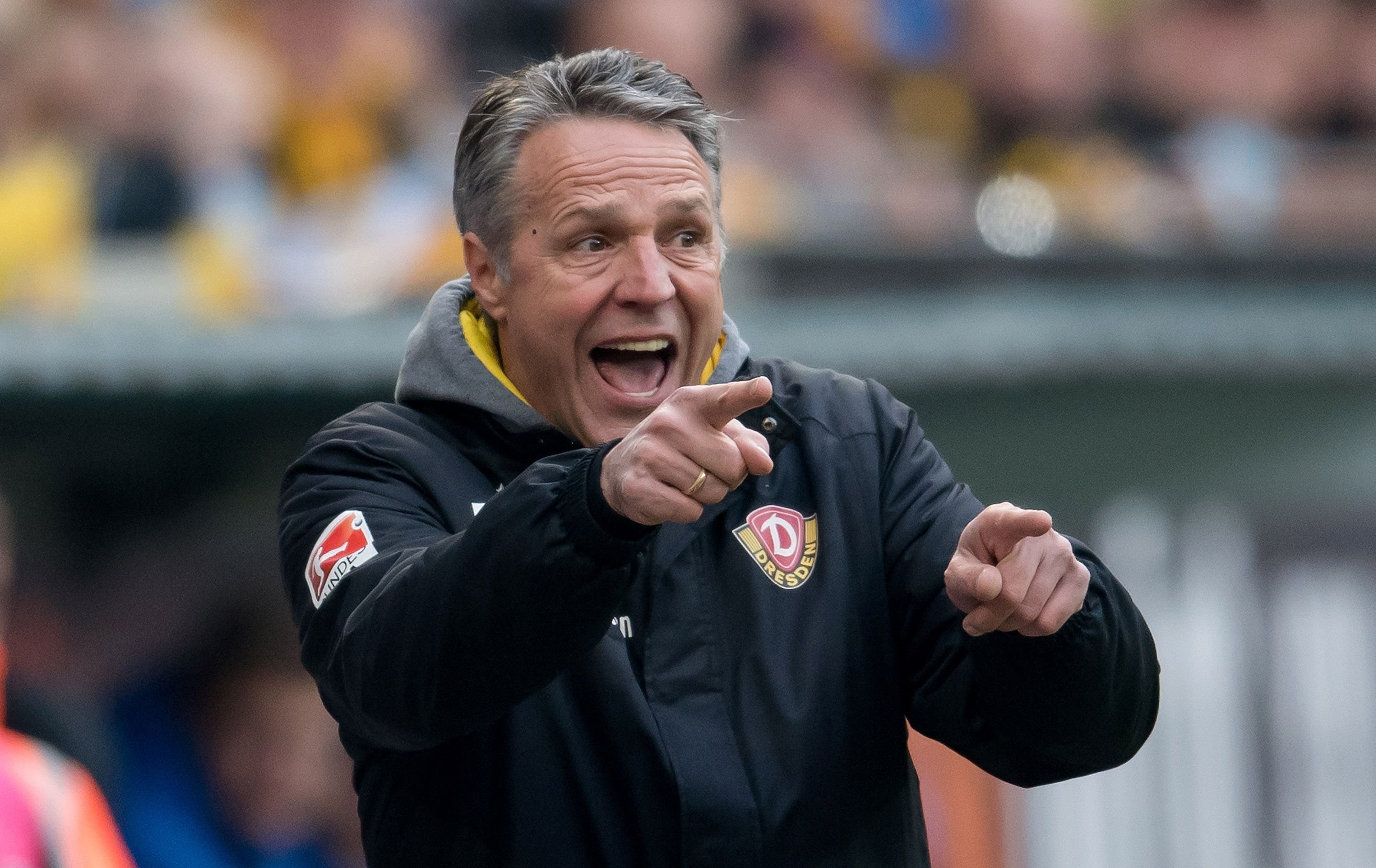 Uwe Neuhaus, Trainer der SG Dynamo Dresden.