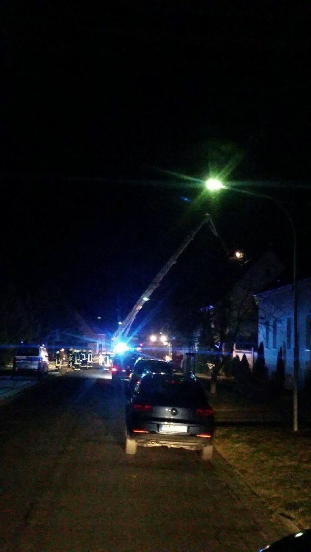 Der Feuerwehreinsatz in Bias