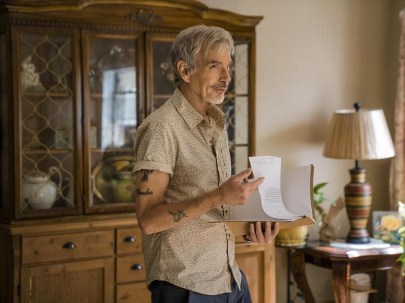 Billy Bob Thornton in einer Szene der 2. Staffel der Serie "Goliath". Foto: Merie Wallace