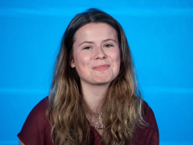 Die deutsche Klima-Aktivistin Luisa Neubauer hält ein Verbot von innerdeutschen Flügen für denkbar. Foto: Soeren Stache/Archivbild