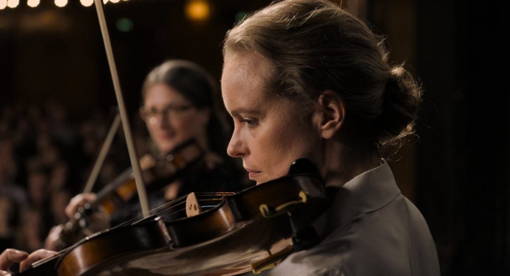 Nina Hoss spielt die Hauptrolle in dem Film „Das Vorspiel“.