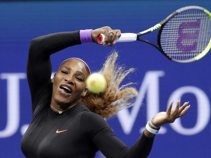 Serena Williams hatte im Viertelfinale keine Mühe. Foto: Seth Wenig/AP